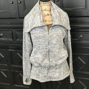 ATHLETA Kickback Sweatshirt Heather Gray M